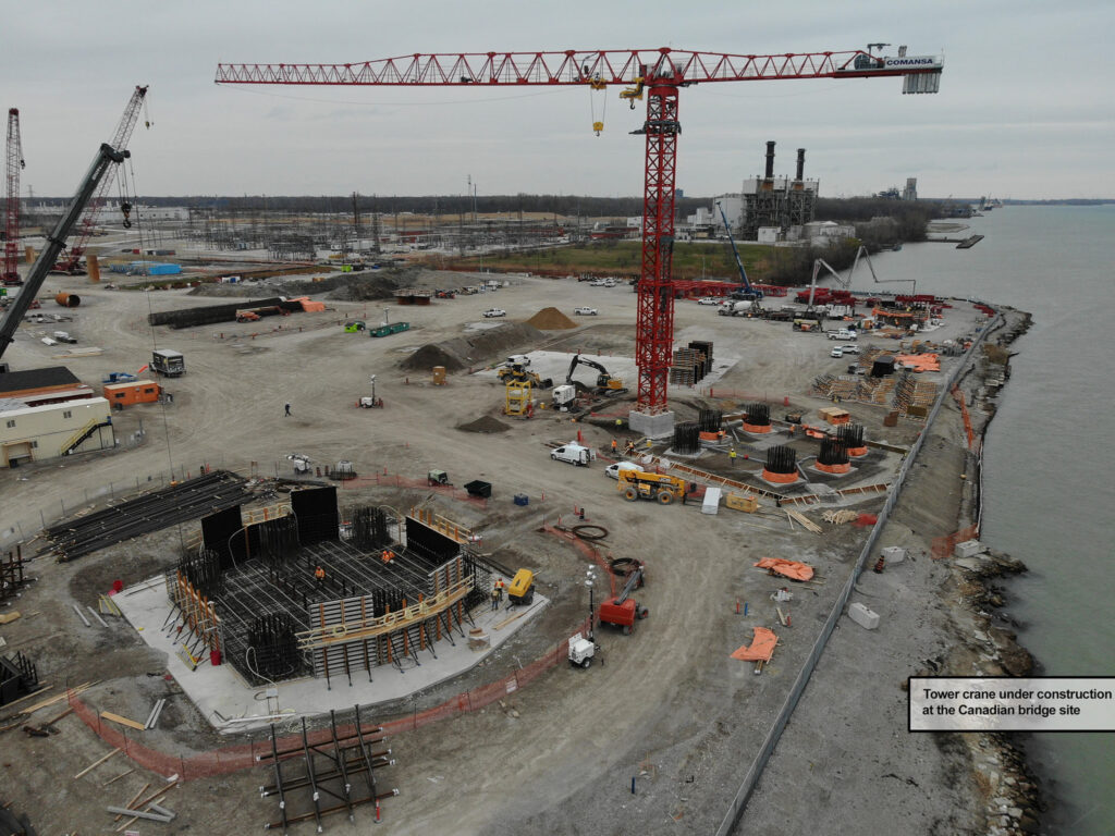 Canadian Bridge Site Progress - May 28 2024