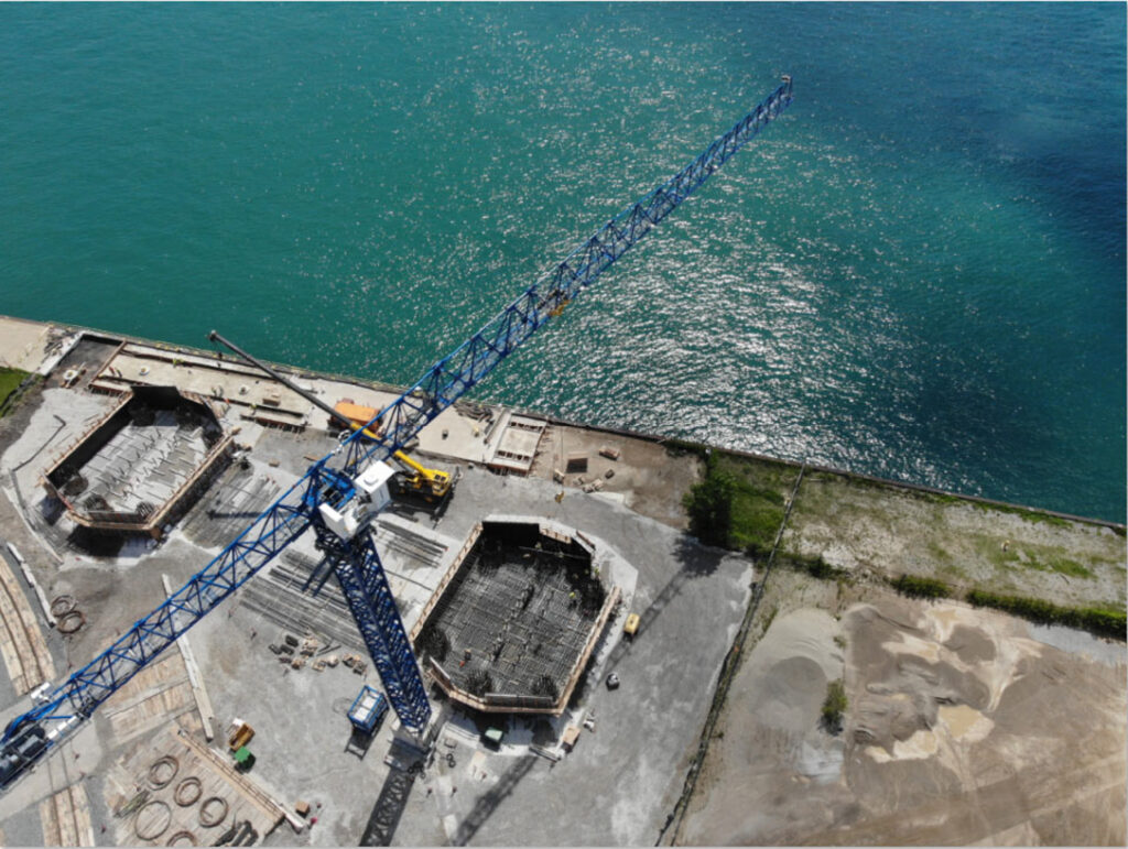 Bridge Site Progress