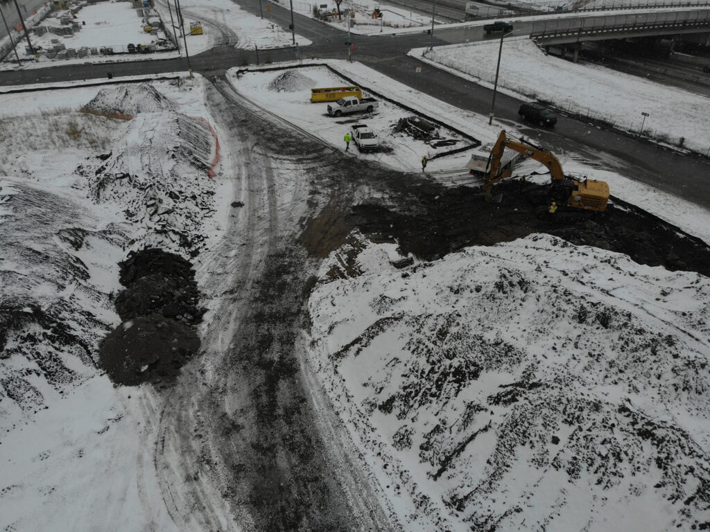 Bridge Site Progress