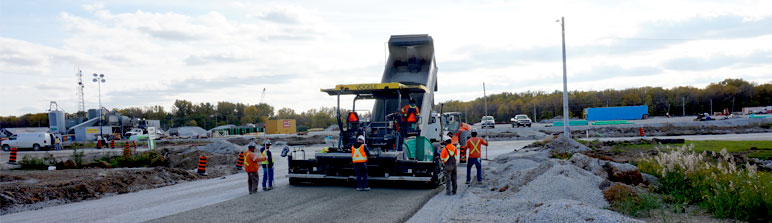perimiter access road