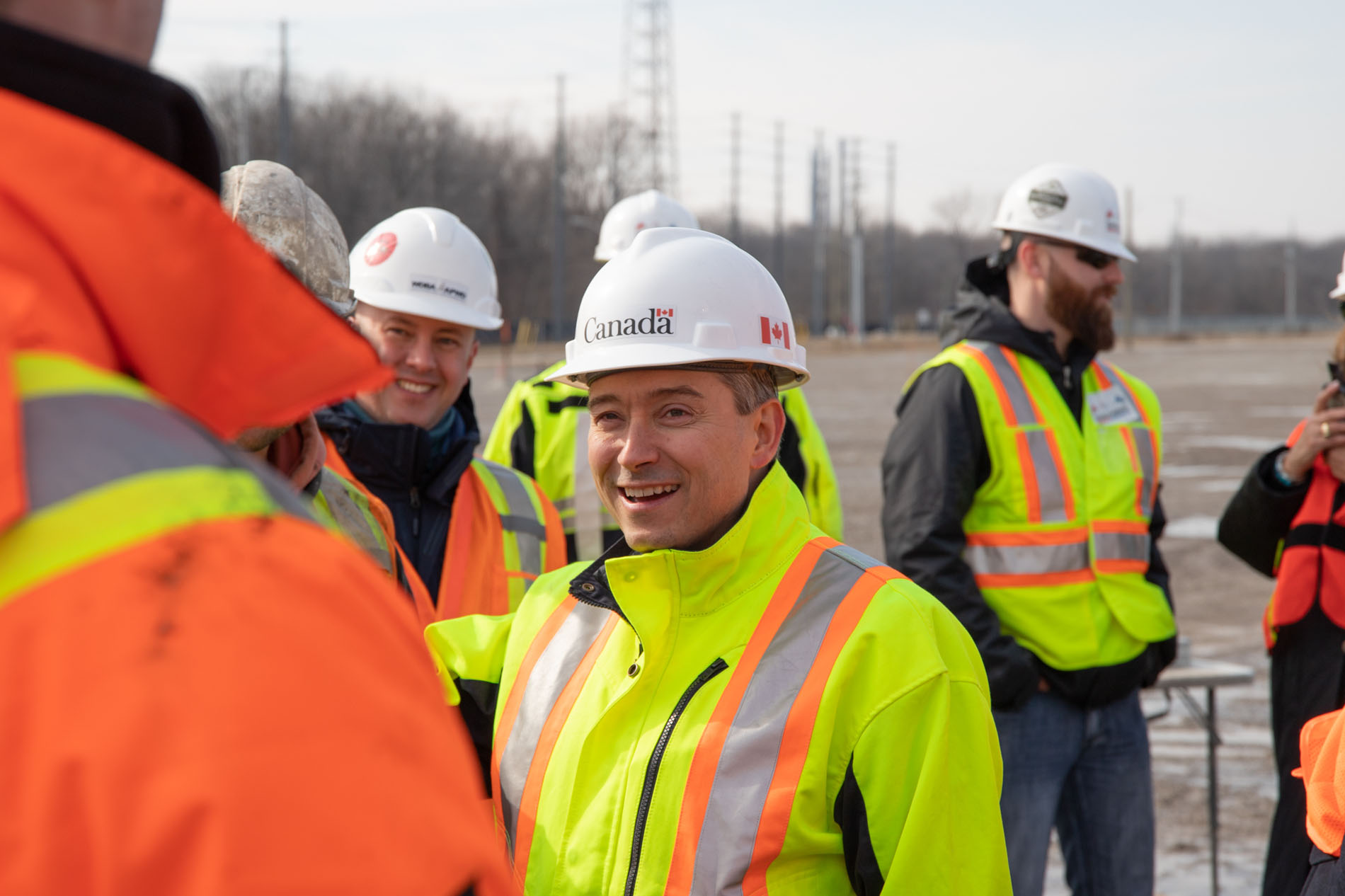 picture of VIP ready for press conference