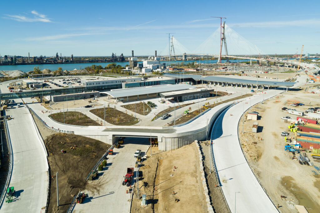 compound and parking lot