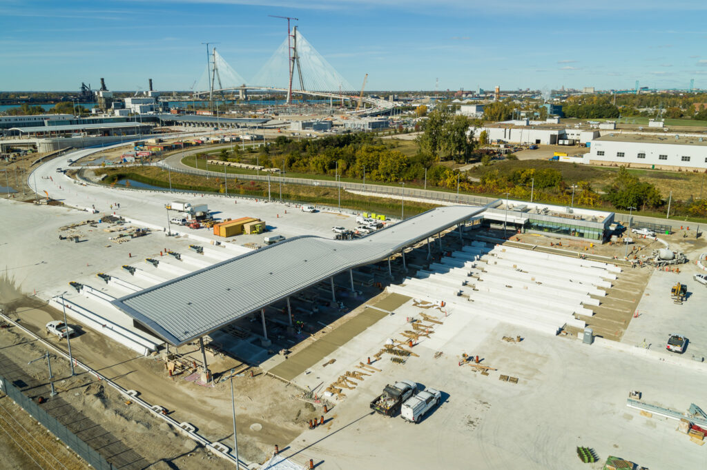 customs compound construction