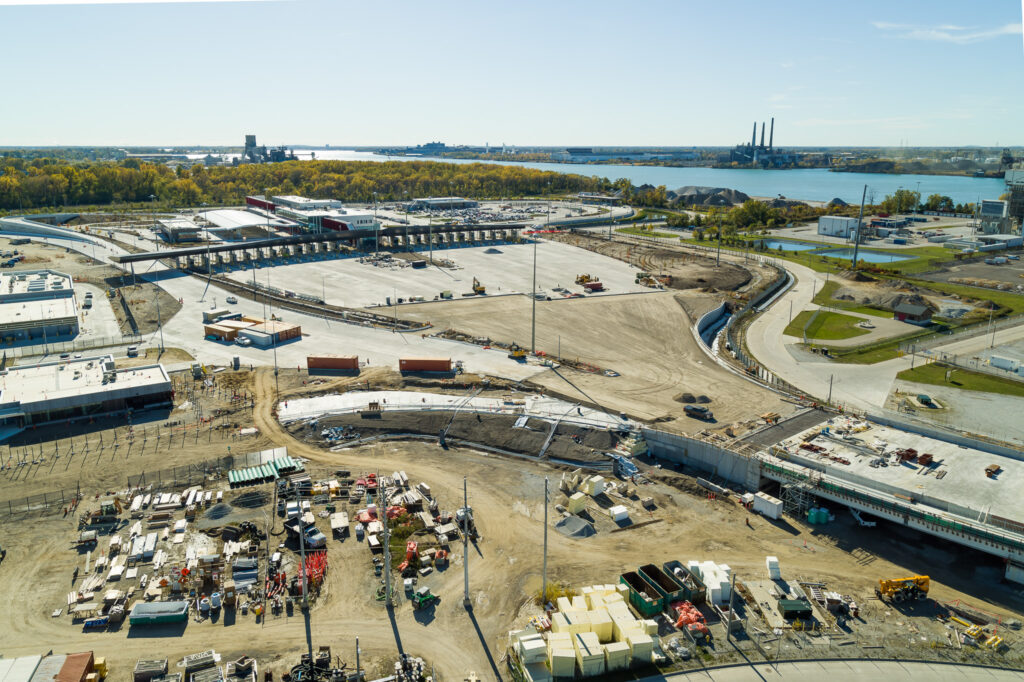 customs compound construction