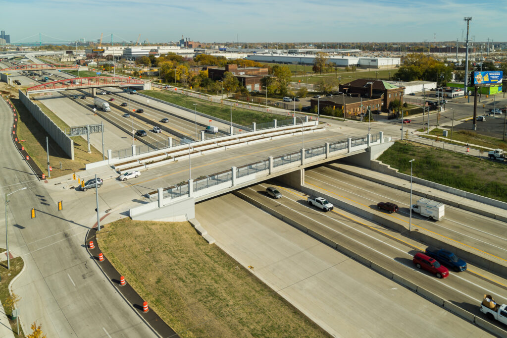 Michigan Interchange Progress Photo