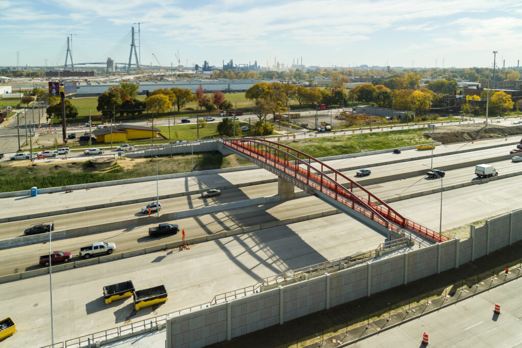 Michigan Interchange Progress Photo