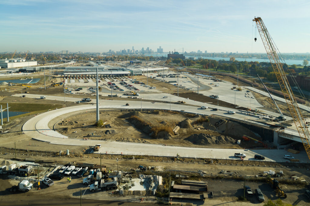 Customs compound construction