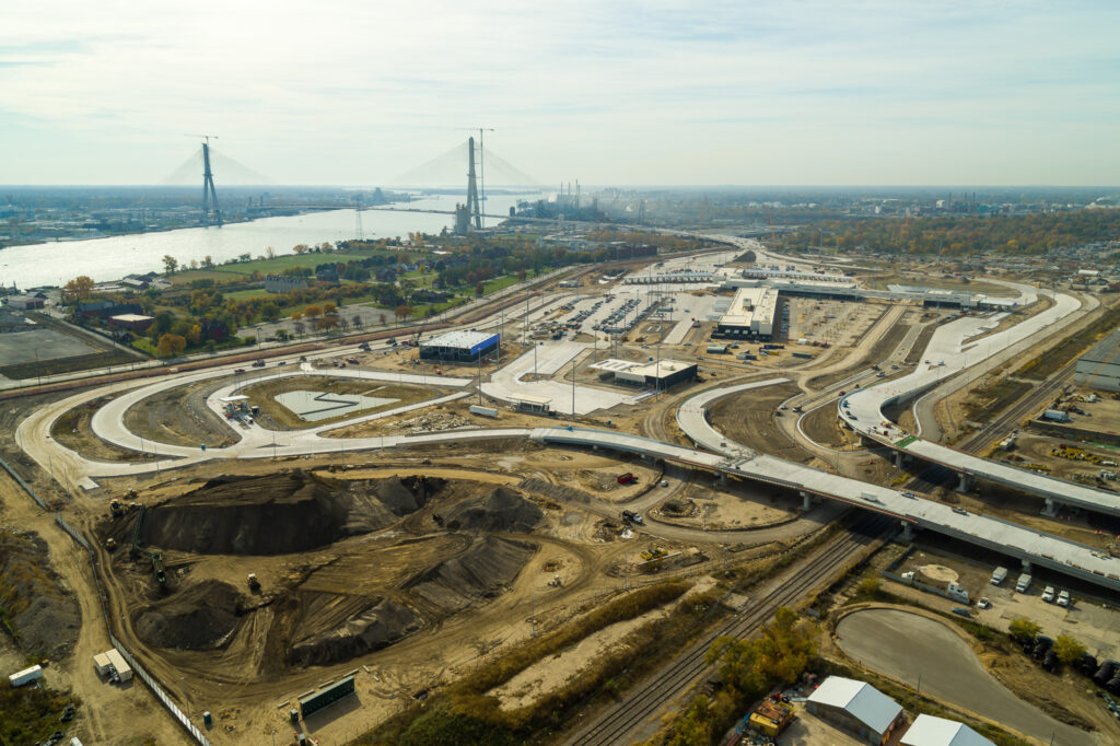 Customs compound construction