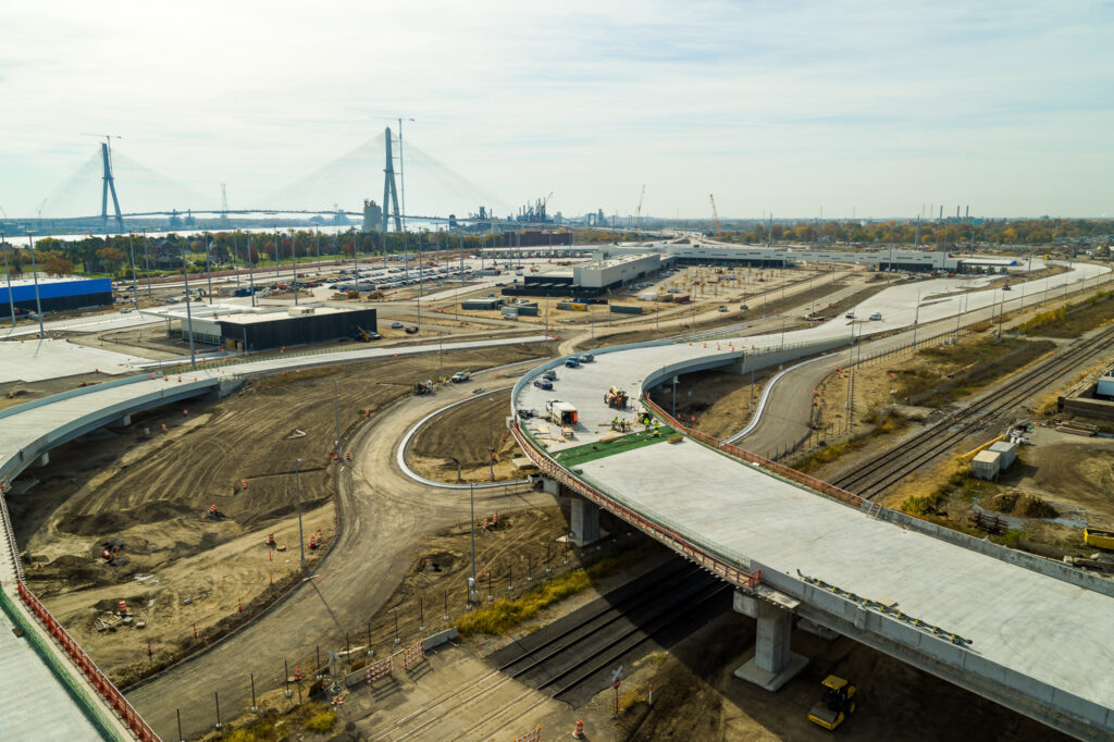 Customs compound construction