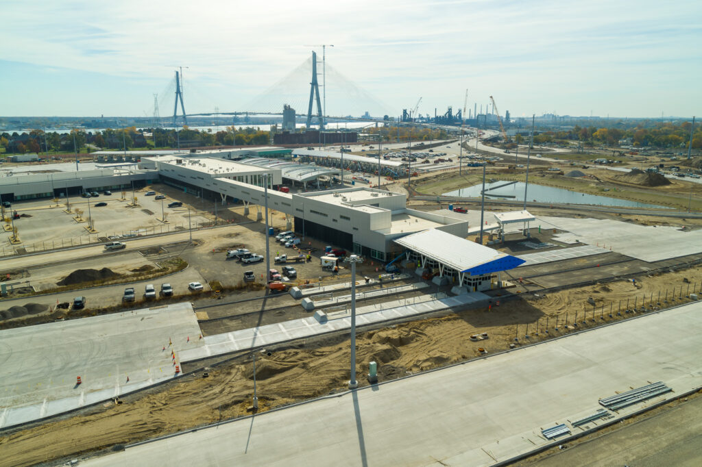 Customs compound construction