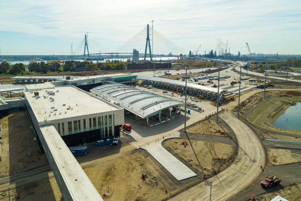 Customs compound construction