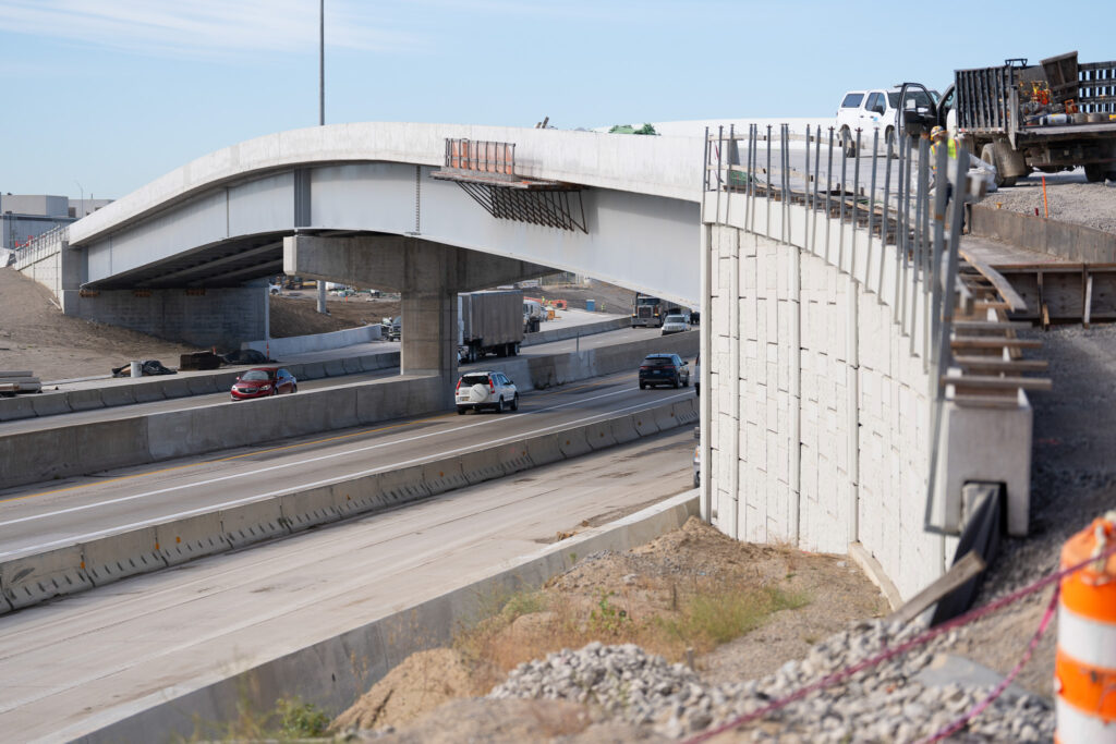 Michigan Interchange Progress Photo