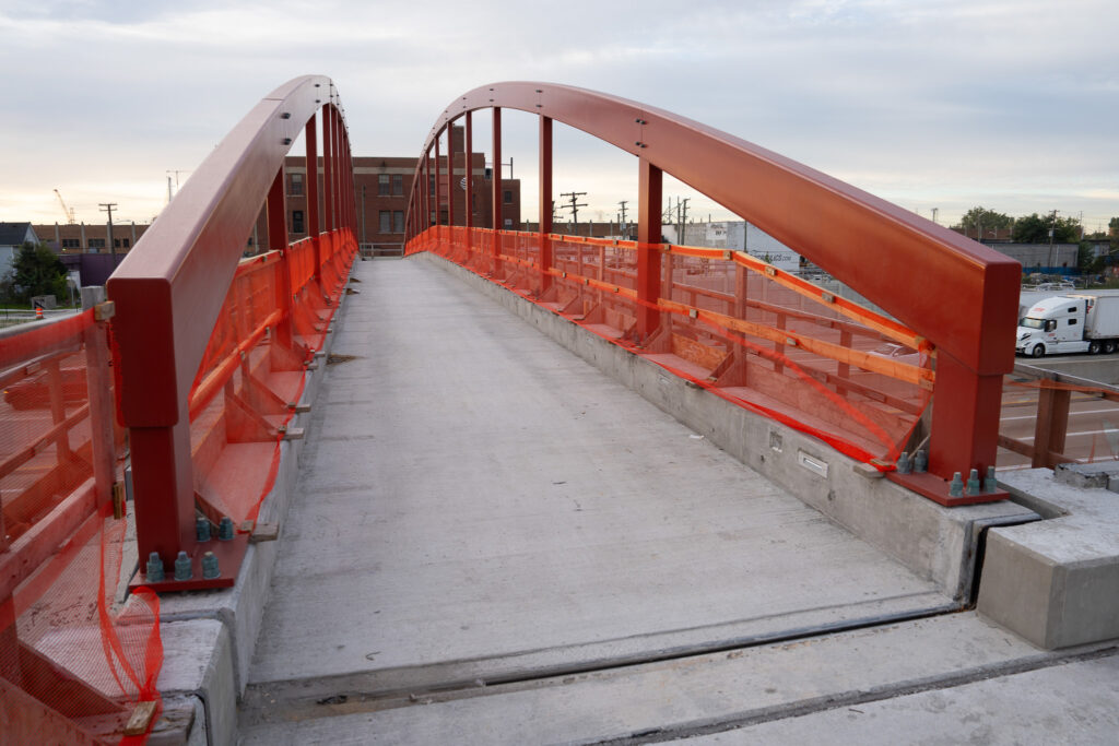 Michigan Interchange Progress Photo