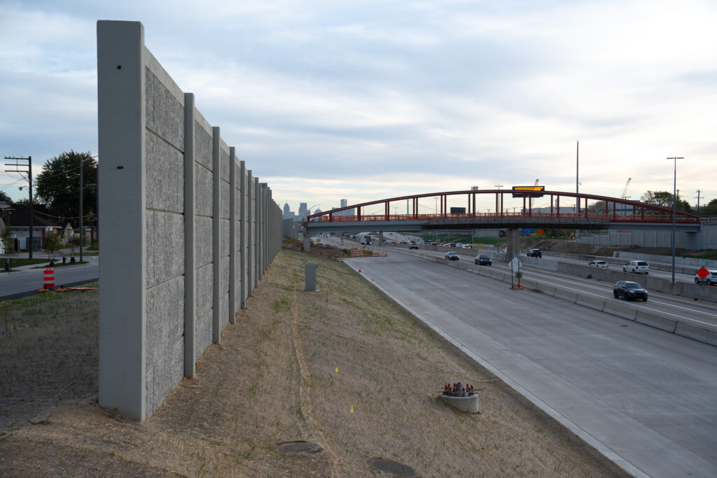 Michigan Interchange Progress Photo