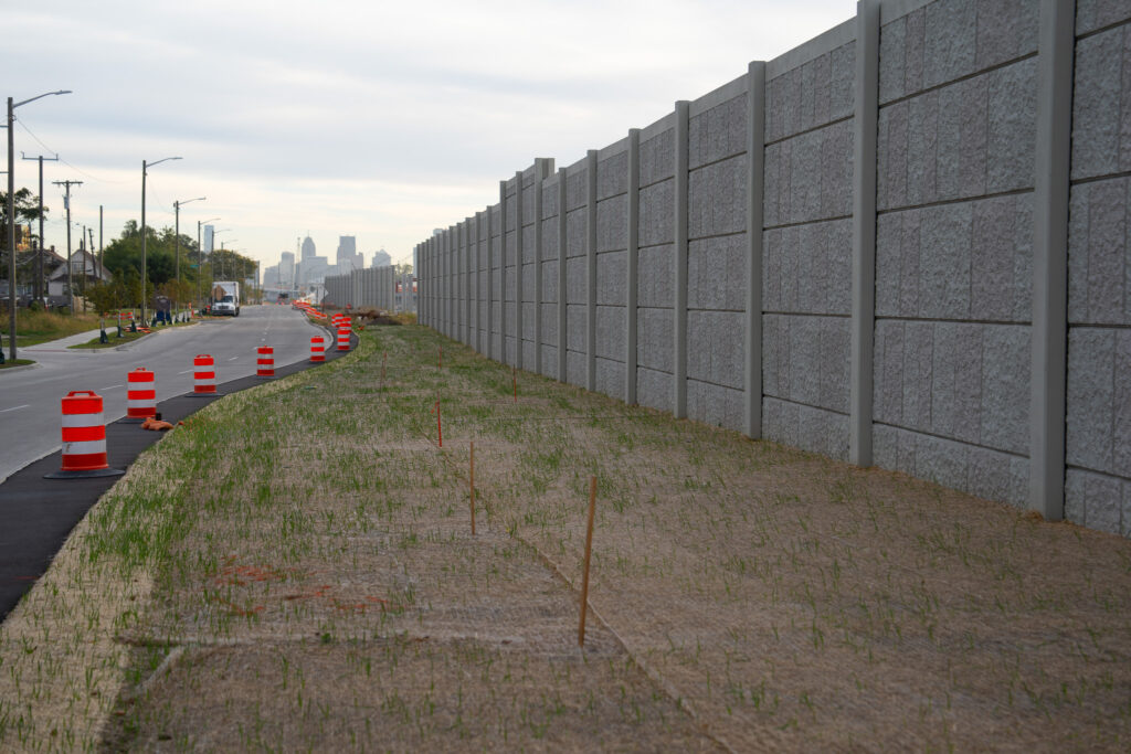Michigan Interchange Progress Photo