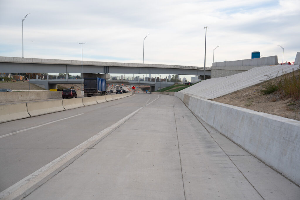 Michigan Interchange Progress Photo