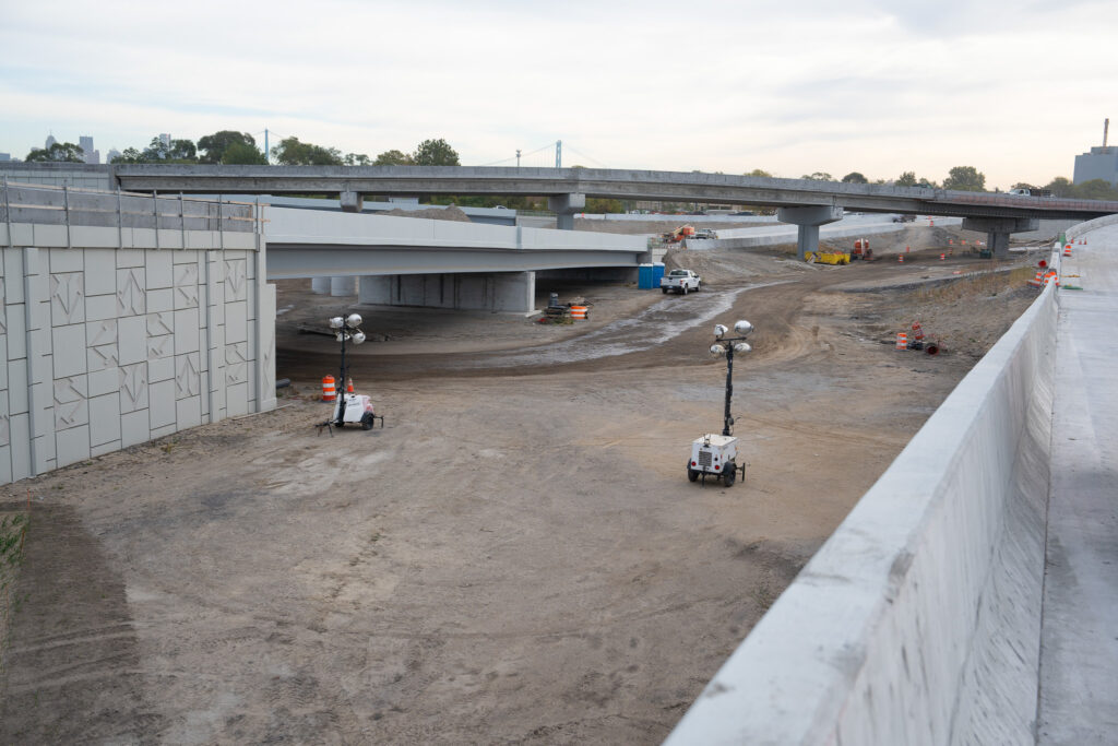 Michigan Interchange Progress Photo