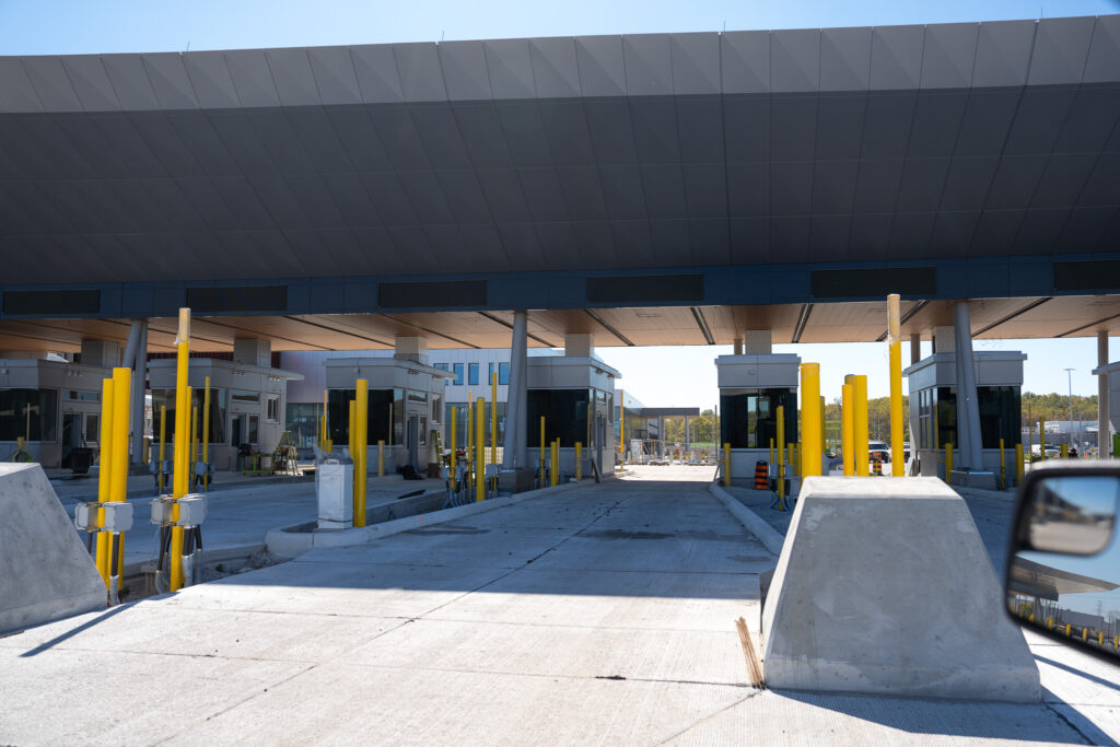 customs booth finished