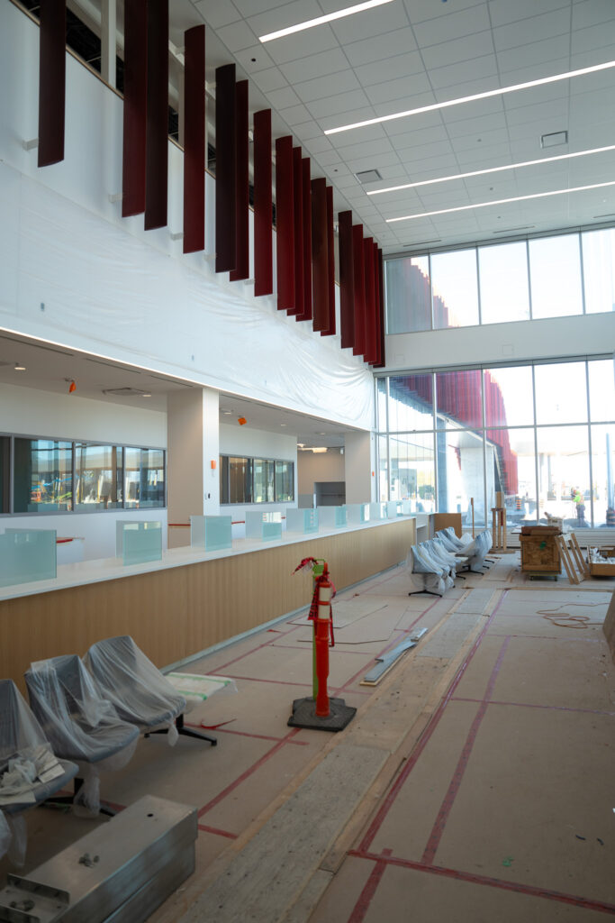 customs building inside