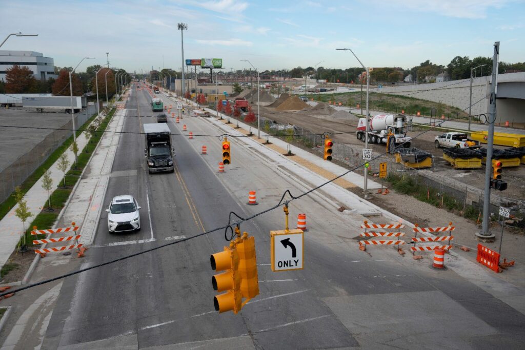 Detroit local road improvements