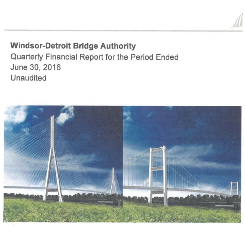 First Quarter Financial Report June 2016