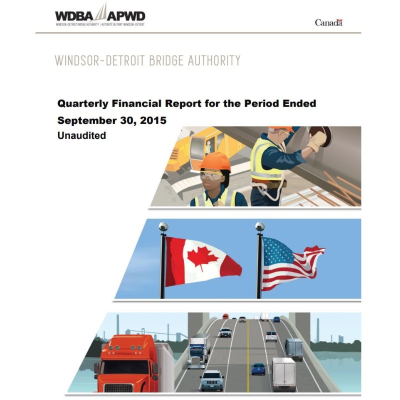 Second Quarter Financial Report September 2015