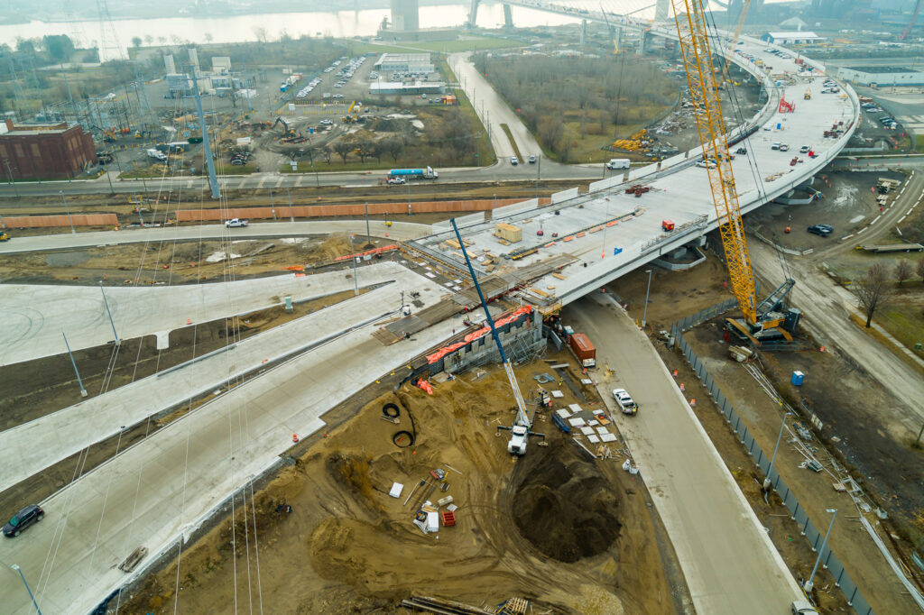 overpass construction
