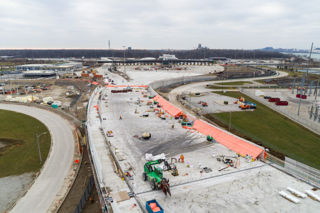 bridge under construction