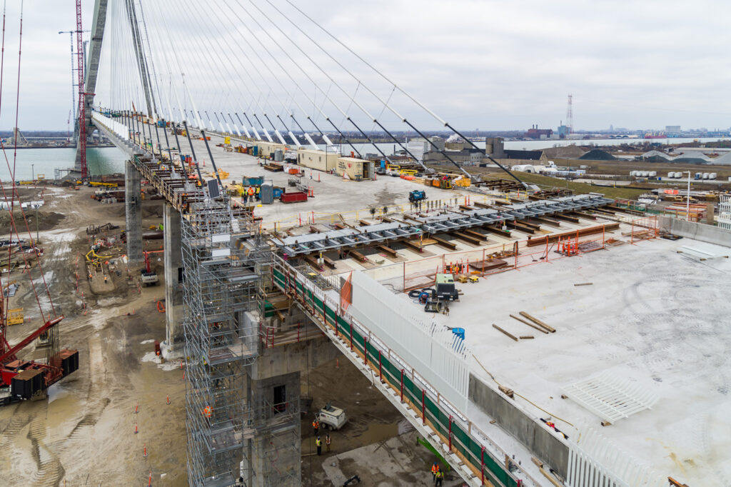 bridge under construction