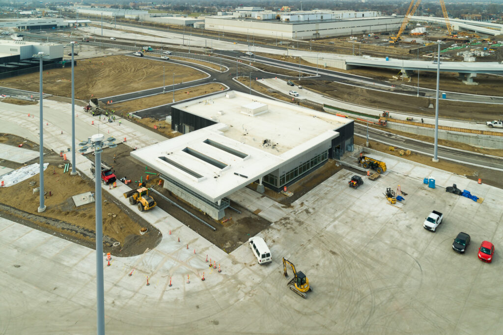 customs compound construction