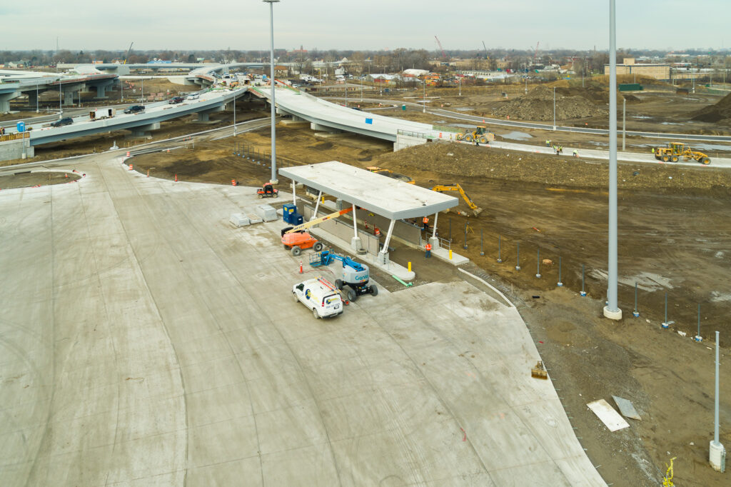 customs compound construction