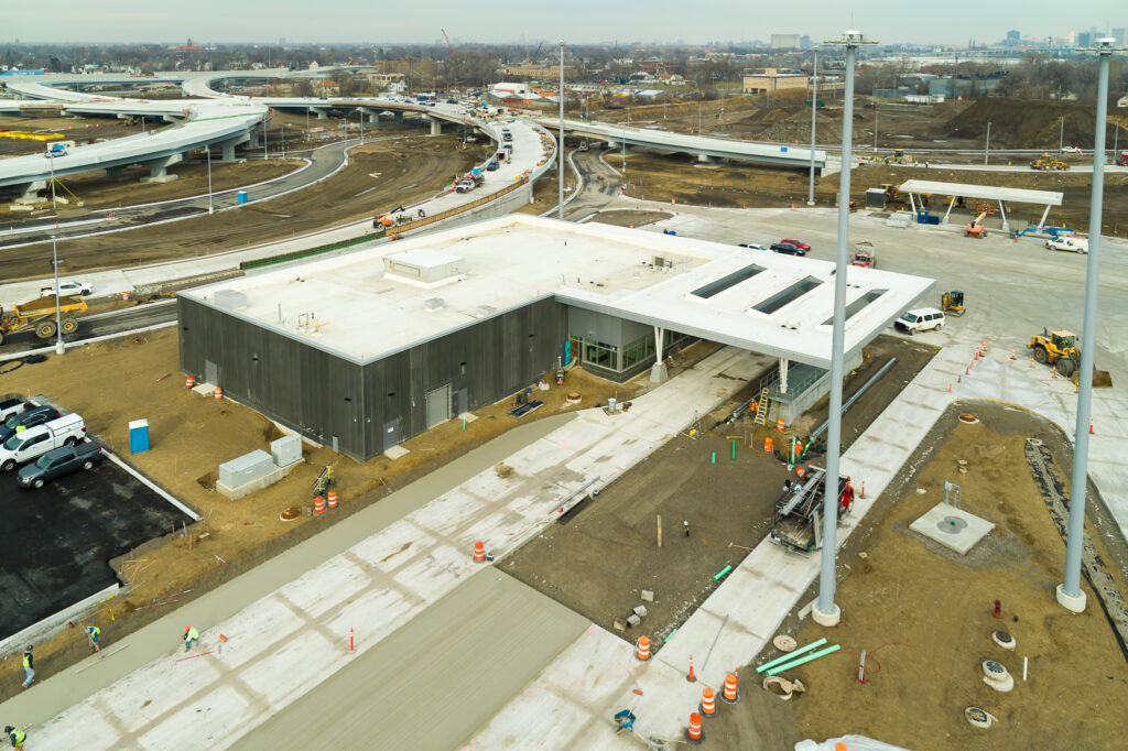 customs compound construction