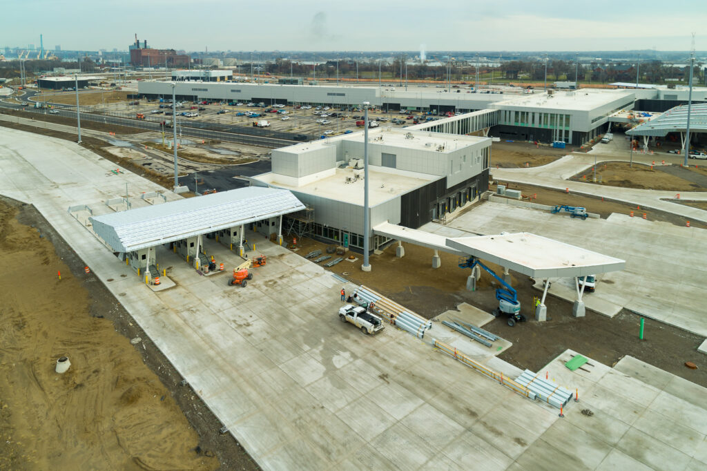 customs compound construction