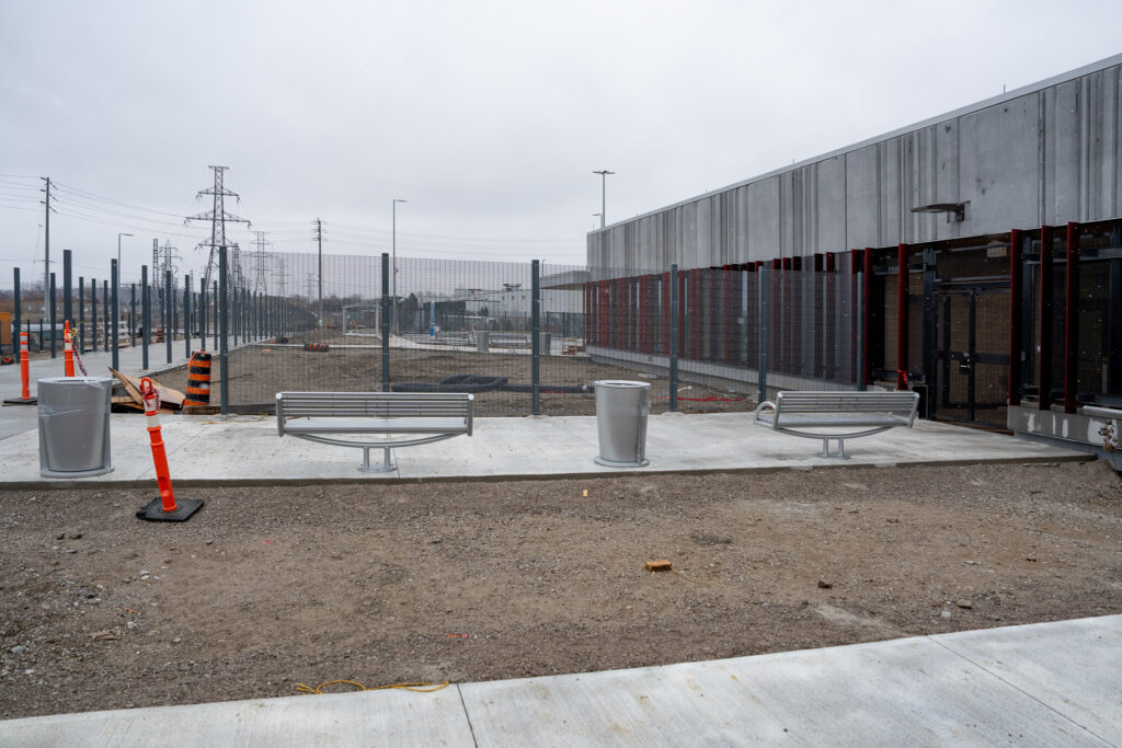 Entrance to Customs building