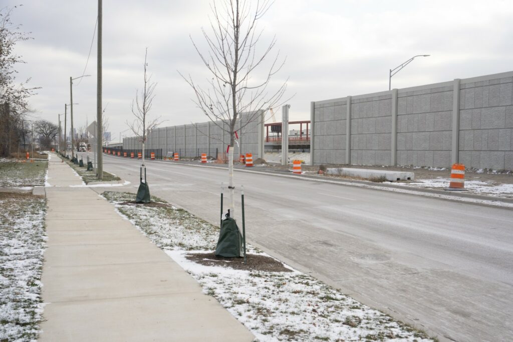 Michigan Interchange Progress Photo - December 2024 (10)