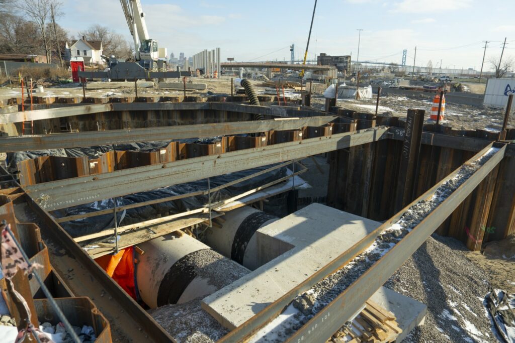 Michigan Interchange Progress Photo - December 2024 (13)