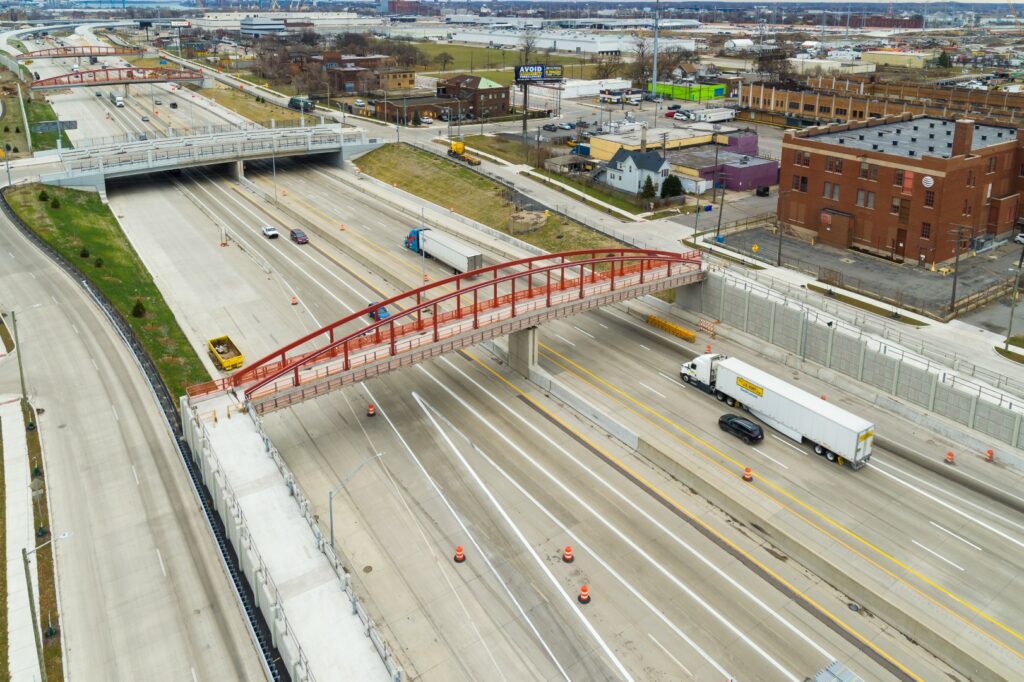 Michigan Interchange Progress Photo - December 2024 (27)