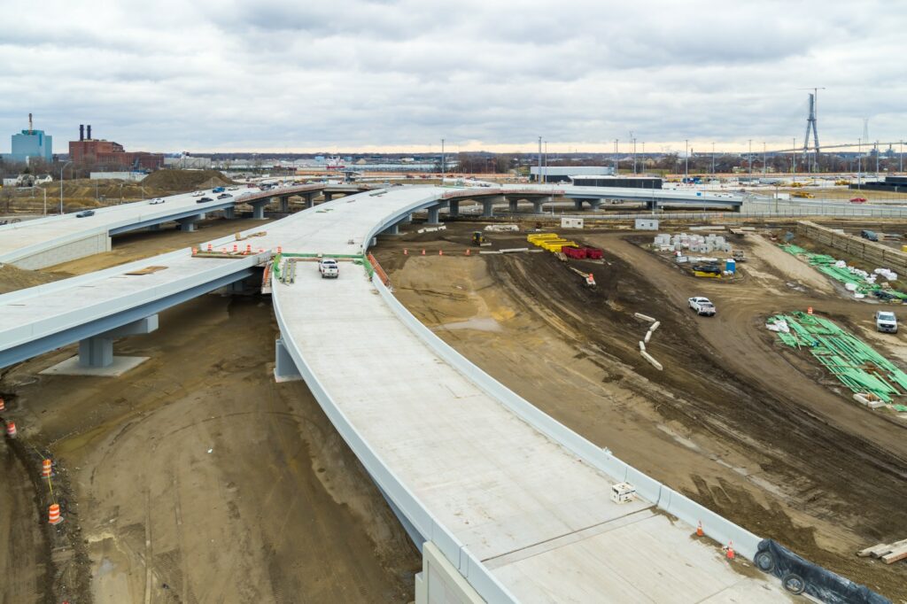 Michigan Interchange Progress Photo - December 2024 (35)