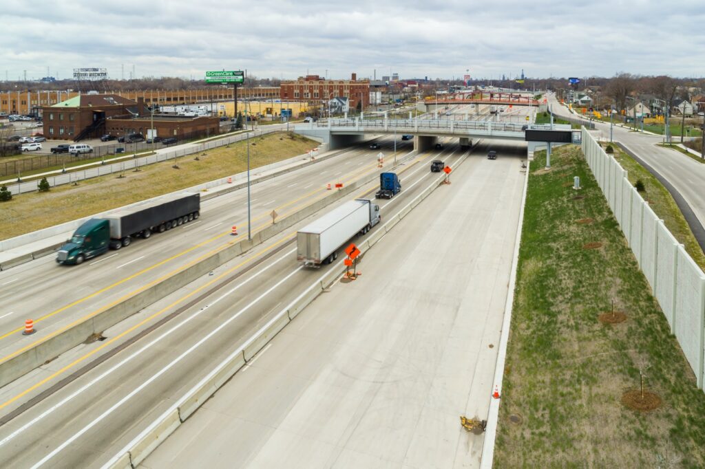 Michigan Interchange Progress Photo - December 2024 (36)