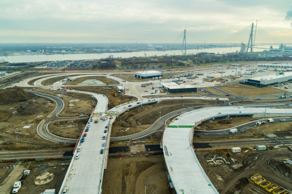 Michigan Interchange Progress Photo - December 2024 (40)