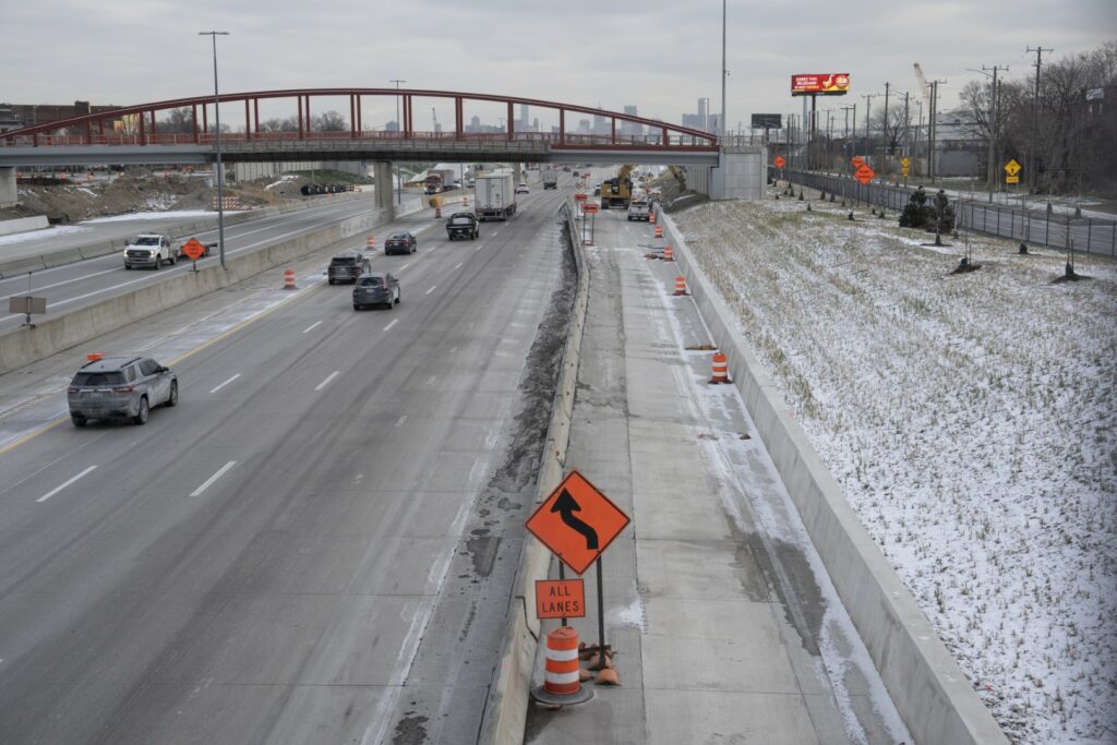 Michigan Interchange Progress Photo - December 2024 (8)